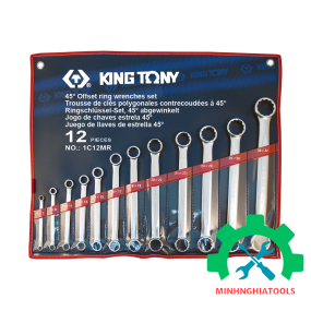 Bộ cờ lê hai đầu vòng thẳng 12 chi tiết Kingtony 1C12MR (6-32mm)