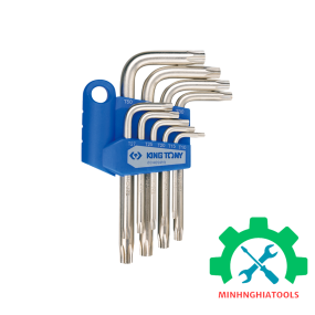 Bộ lục giác bông lỗ 9 cây ngắn Kingtony 20409PR 