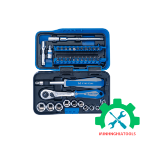 Bộ tuýp 1/4" Kingtony 2539MR-AM có 39 chi tiết