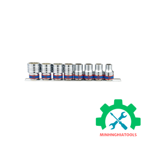 Bộ tuýp 1/2 inch 8 chi tiết 12 cạnh 10-22mm Kingtony 4010MR 