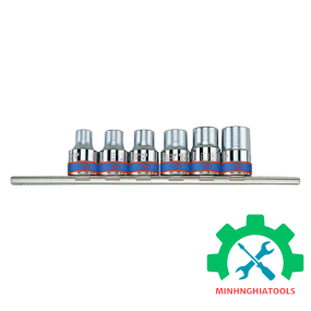 Bộ đầu tuýp 1/2" hình sao 6 chi tiết Kingtony 4106PR 