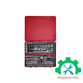 Bộ tuýp kết hợp 1/2" & 3/8" & 1/4" 135 chi tiết Kingtony 9033CR