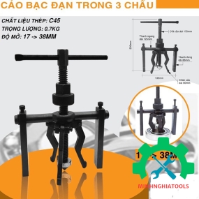 Cảo bạc đạn trong 3 chấu Century -LU-CBD3TC 