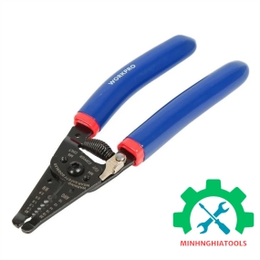 Kìm tuốt dây và cắt, kích thước 178mm Workpro - WP291004 