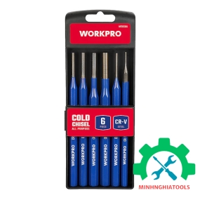 Bộ đục sắt 6 cái Workpro - WP201304 