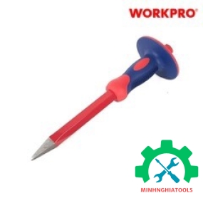 Dùi đục bê tông mũi nhọn, kích thước 4X305mm Workpro - WP242001 
