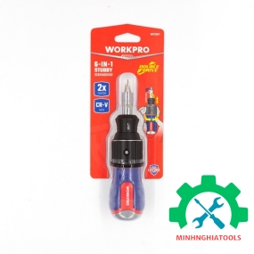 Bộ tuốc nơ tự động 6 chi tiết Workpro WP221071 