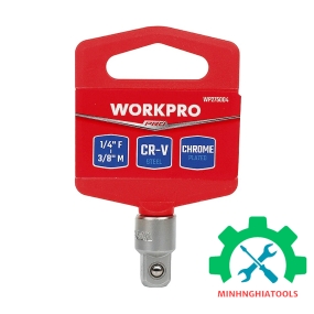 Đầu chuyển đổi từ đầu vuông 1/4 inch sang 3/8 inch Workpro - WP275004 
