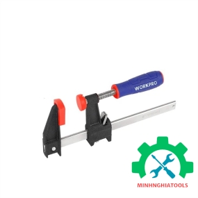 Kẹp thanh bằng thép, kích thước: 450mm (18 inches), Workpro - WP232032 