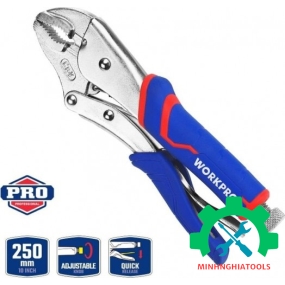 Kìm bấm bằng thép CR-V 10 inch 250mm Workpro - WP231074  