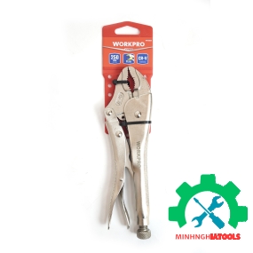 Kìm bấm mũi cong 10 inch 250mm Workpro -  WP231059