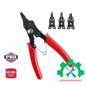 Kìm mũi tròn size 4in1 Workpro - WP201004 