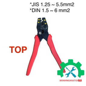 Kìm bấm cos nhanh trợ lực Top VNE-0106 (1.5 - 6mm2) 