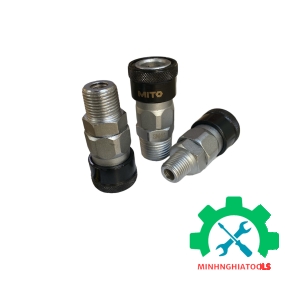 Đầu nối hơi cao cấp Mito-SM răng ngoài kích thước lẻ có SM20, SM30, SM40