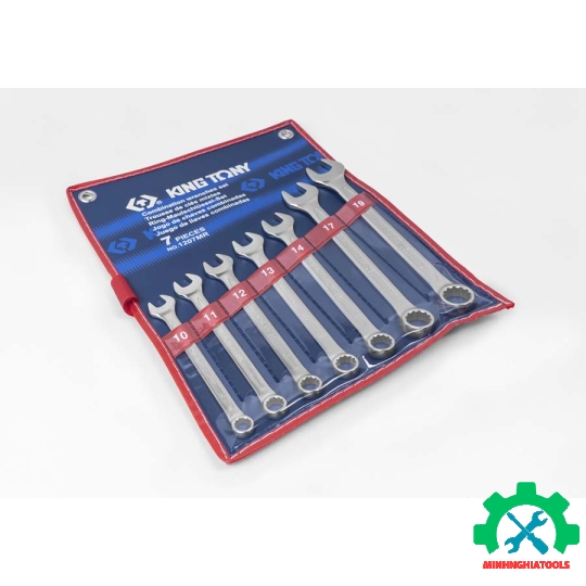 Bộ cờ lê vòng miệng 7 chi tiết Kingtony 1207MR (10-19mm)
