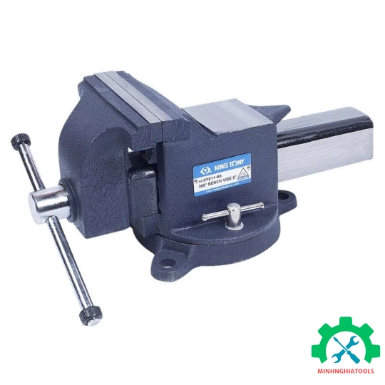 Ê tô kẹp mâm xoay Kingtony 9TZ11-12 hàm mở 305mm
