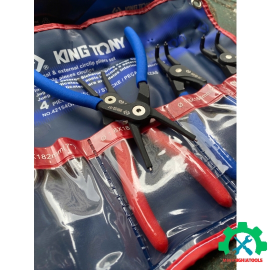 Bộ kìm mở phe 4 chi tiết Kingtony 42154GP 