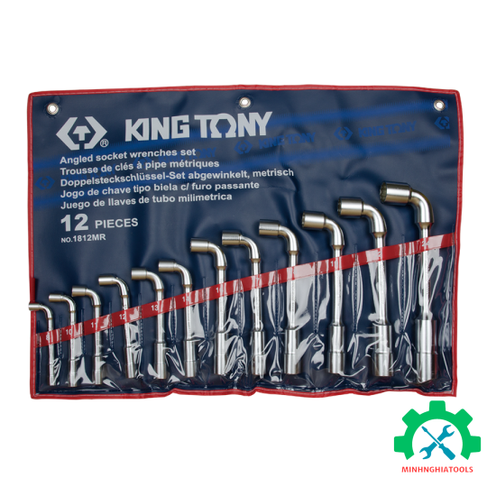 Bộ cờ lê ống điếu 12 chi tiết KingTony 1812MR