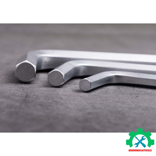 Bộ chìa lục giác bằng dài 9 chi tiết hệ inch Kingtony 20209SR02 