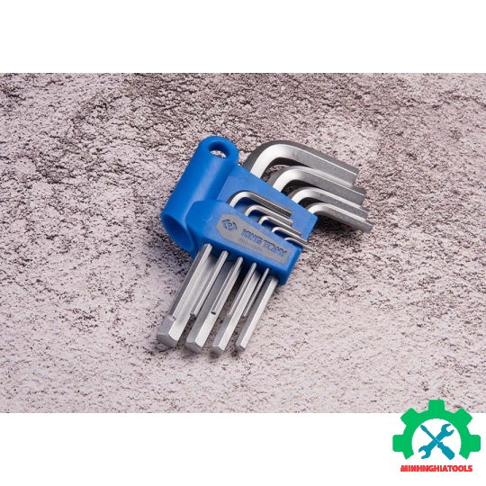 Bộ lục giác ngắn 9 chi tiết (1.5-10mm) Kingtony  20219MR 