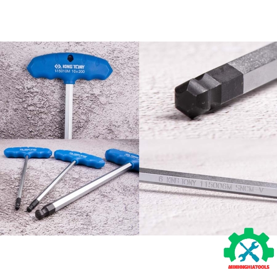Bộ lục giác đầu bi 8 chi tiết Kingtony 21108MR ( 2-10mm) 