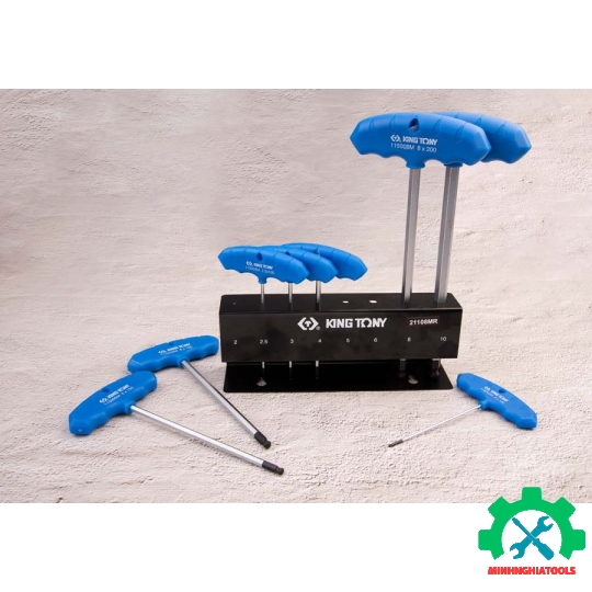 Bộ lục giác đầu bi 8 chi tiết Kingtony 21108MR ( 2-10mm) 