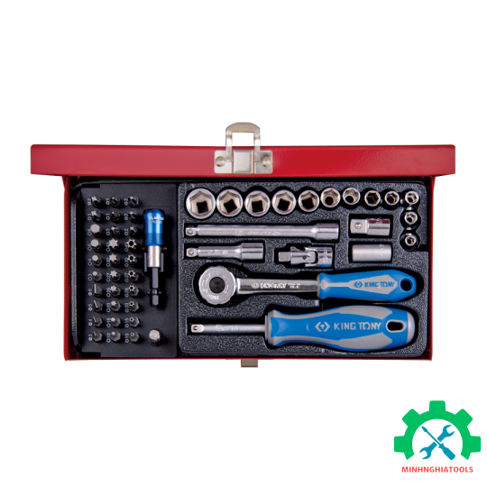 Bộ tuýp 1/4" Kingtony 2551MR 51 chi tiết