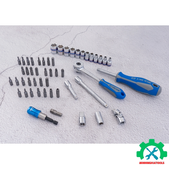 Bộ tuýp 1/4" Kingtony 2551MR 51 chi tiết