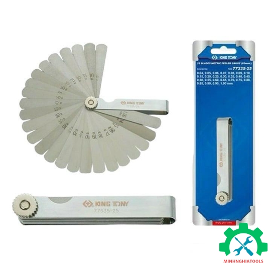 Thước lá canh khe hở Kingtony 25 lá 77335-25 