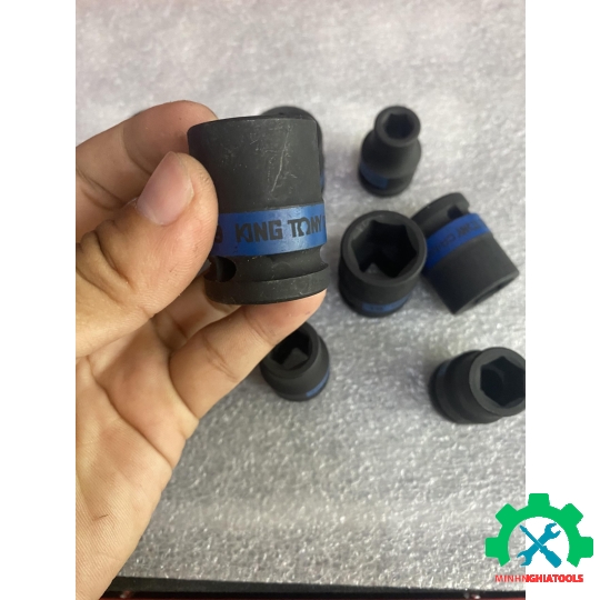 Đầu Tuýp 1/2" đen ngắn  (loại 6 cạnh) Kingtony 4535M