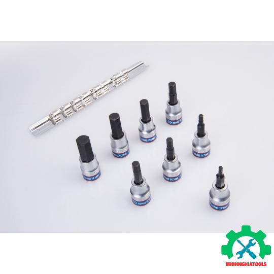Bộ tuýp đầu lục giác 3/8" 8 chi tiết Kingtony 3108PR8 