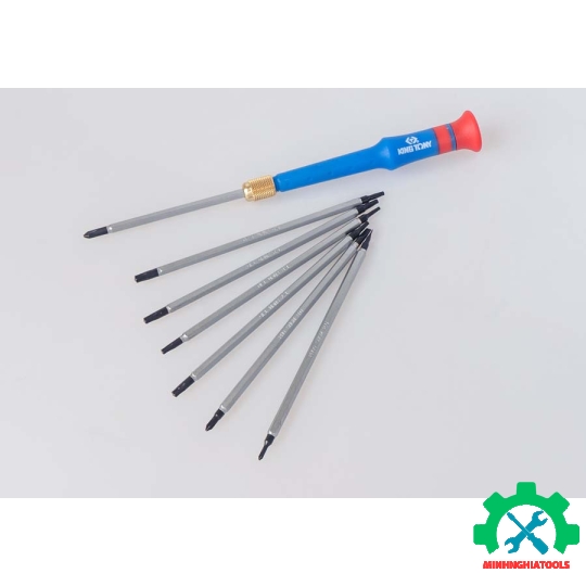Bộ tua vít sửa điện tử 8 chi tiết hai đầu Kingtony 32607MR