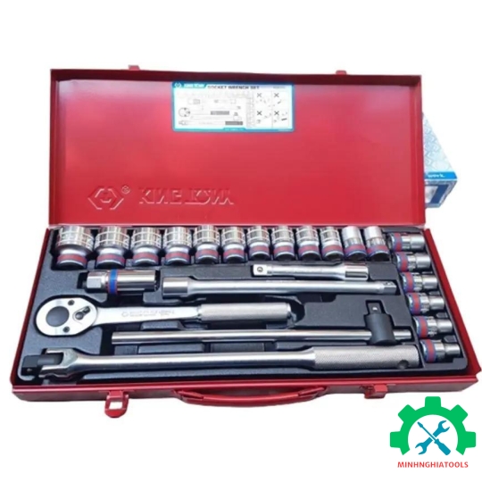 Bộ tube 1/2" 24 chi tiết hệ inch Kingtony 4026SR01
