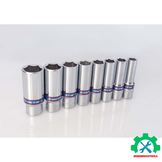 Bộ tube 3/8" loại 6 cạnh 8 chi tiết Kingtony 3508MR 