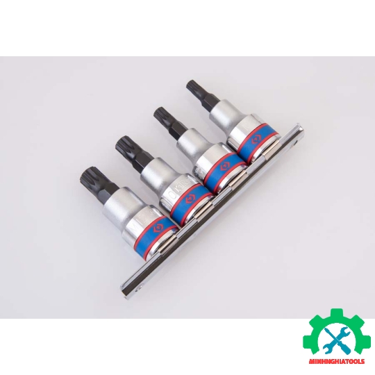  Bộ tuýp lục giác sao 1/2 inch 4 chi tiết Kingtony 4126PR