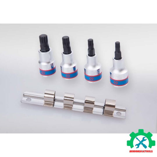  Bộ tuýp lục giác sao 1/2 inch 4 chi tiết Kingtony 4126PR