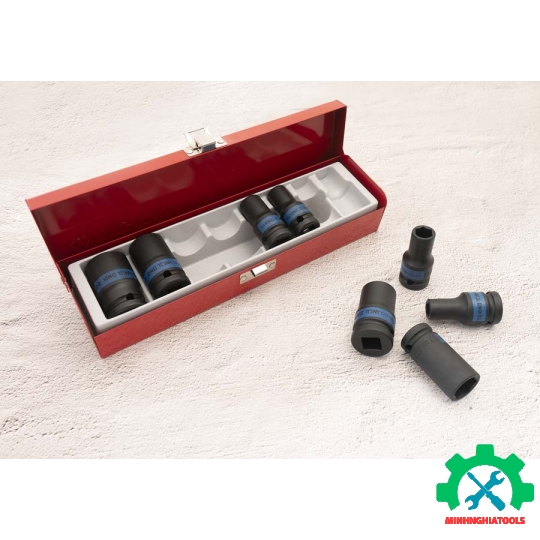 Bộ tuýp đen dài 52mm Kingtony 4413MP 8 chi tiết 10-24mm