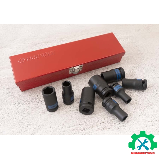 Bộ tuýp đen dài 52mm Kingtony 4413MP 8 chi tiết 10-24mm