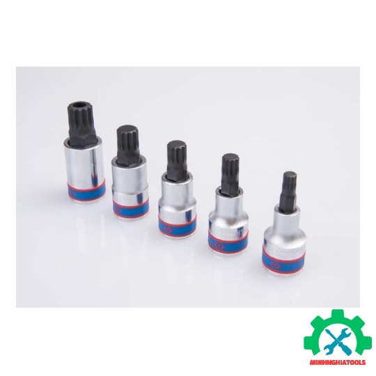 Bộ đầu tuýp lục giác bông 9 chi tiết Kingtony 4109PR 1/2 inch