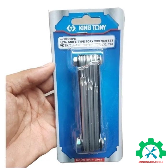 Bộ lục giác bông xếp 8 cây Kingtony 20308PR 