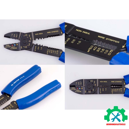 Kìm tuốt dây điện Kingtony 6732-09 tuốt , cắt , bấm cos 
