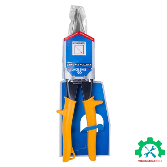 Kéo cắt tôn thẳng Kingtony 74030 cán vàng dài 250mm 