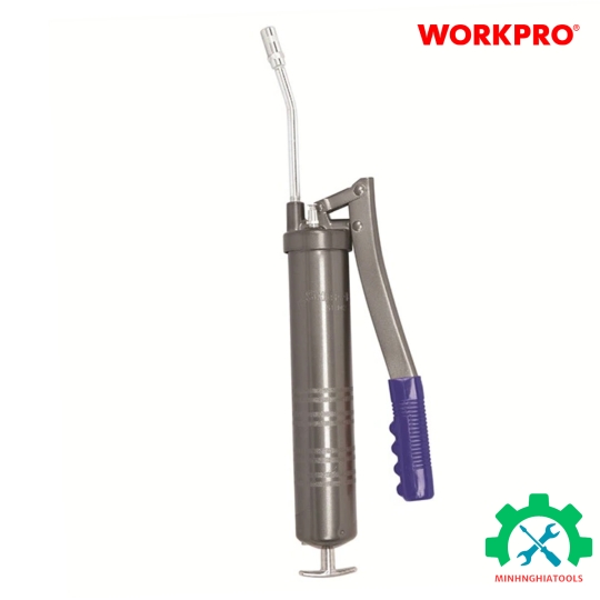 Bơm mỡ 300cc, ống bơm bằng cao su Workpro - WP313004