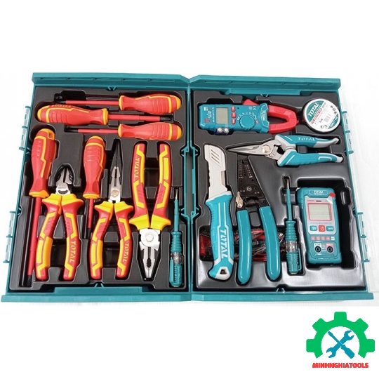 BỘ 16 CÔNG CỤ THỢ ĐIỆN TOTAL TOS23063