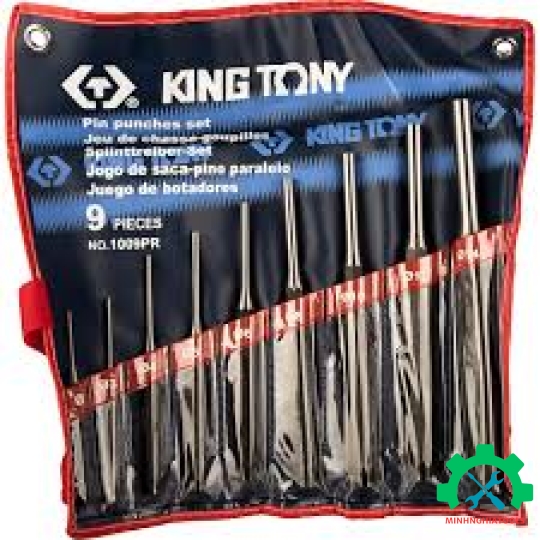 Bộ đột lỗ 9 cái từ 2mm-14mm Kingtony 1009PR 