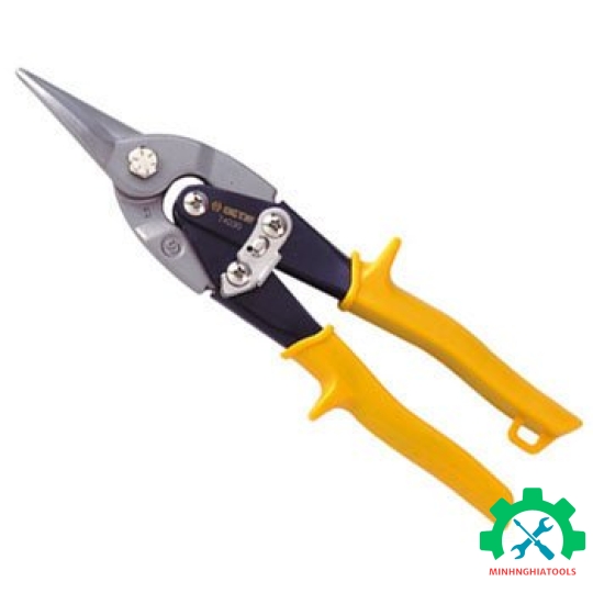 Kéo cắt tôn thẳng Kingtony 74030 cán vàng dài 250mm 