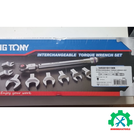 Bộ cần chỉnh lực 20~100 N.m 14x18 mm đầu rời 345201D11MR KINGTONY 