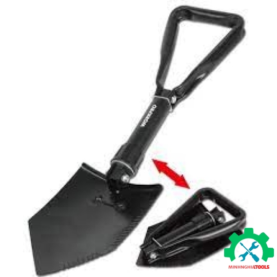 Xẻng bằng thép (gập lại được), Workpro  WP335006