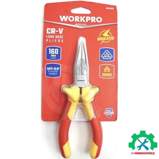 Kìm cách điện, kích thước 6 inch Workpro - WP342012 