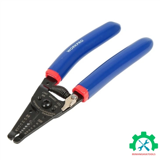 Kìm tuốt dây và cắt, kích thước 178mm Workpro - WP291004 